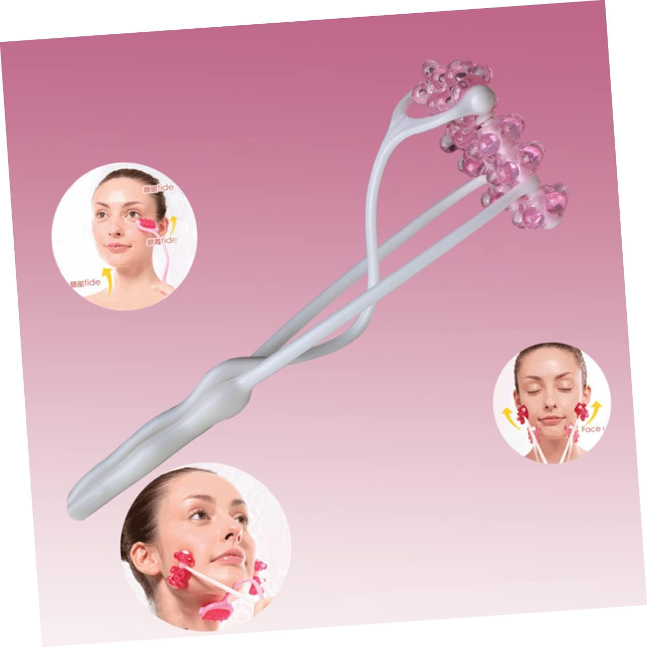Slimming Face Roller Massager Jaw Exerciser Tools Face Massager for Beauty
